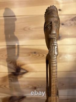 Massim Trobriand Islands Papua New Guinea Carved Wooden Figure