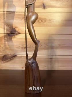 Massim Trobriand Islands Papua New Guinea Carved Wooden Figure
