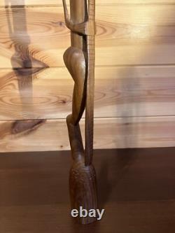 Massim Trobriand Islands Papua New Guinea Carved Wooden Figure