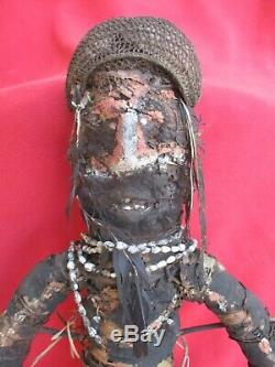 Mendi Valley Headhunter Very Old Mud Payback Doll Papua New Guinea