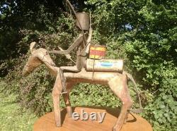 Metal Sculpture Of Ned Kelly From Papua New Guinea