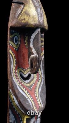 Minja figure, waskuk hills, Kwoma, oceanic tribal art, Papua New Guinea