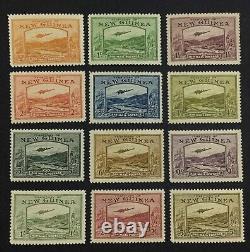 Momen Papua New Guinea Sg #212-223 1939 Mint Og Vlh £500 Lot #64588