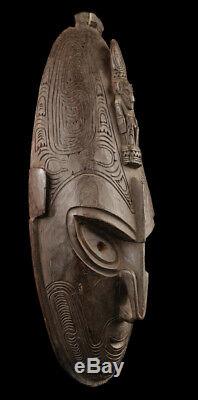 Murik lakes mask, ancestor figure, oceanic tribal art, papua new guinea