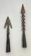 Museum Antique Handmade Oceania Papua New Guinea Set 2 Iron Bow Arrow Heads 8