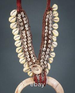 NASSA SHELL AND PIGS TUSK NECKLACE, Papua New Guinea