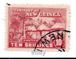 NEW GUINEA 1925-27 10s Dull Rose Fine Used SG 135