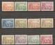 NEW GUINEA 1925/27 SG 125/133 + 130a +130b MINT