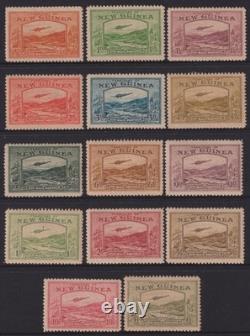 NEW GUINEA 1939 Set to£1 OLIVE-GREEN Bulolo SG 212/25 MH Cv £1100 F3086