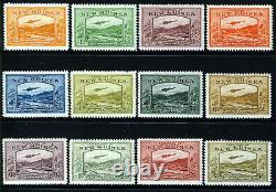 NEW GUINEA 1939 The Air Mail Set Complete to 5/- SG 212 to SG 223 MINT