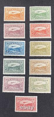 NEW GUINEA AIRMAIL POSTAGE 1939 SG212-222 Stunning little selection of stamps