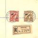 NEW GUINEA Cover KGV Air Mail 5s 2s HIGH VALUES Rabaul Reg 1932 Nomotanai XC269