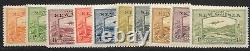 NEW GUINEA SG212/21 1939 AIR MAIL POSTAGE SET TO 1/= MTD MINT (r)