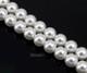 Natural Papua New Guinea Silver WHITE 10.00 MM Round South Sea Pearl Strand 14