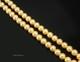 Natural South Sea Papua New Guinea Gold Color 12.00 MM Round Pearl Strand 15