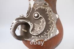 Nayive American Papua New Guinea Art Pottery Jug h34 South Coastline Circa 1900s