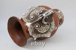 Nayive American Papua New Guinea Art Pottery Jug h34 South Coastline Circa 1900s