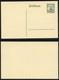 New Guinea 1914 1d on 5pf green postal stationery card unused