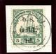 New Guinea 1915 Official 1d on 5pf green very fine used. SG O2. Sc O2