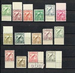 New Guinea. 1932-34 Bird of Paradise issue, without dates, unmounted mint