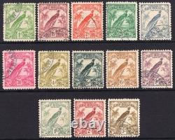 New Guinea 1932-34 Birds Set To 5/- Very Fine Cds Used. Stanley Gibbons 177-187