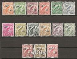 New Guinea 1932/34 Sg 190/202 Mint