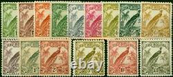 New Guinea 1932 Set of 15 SG177-189 V. F MNH