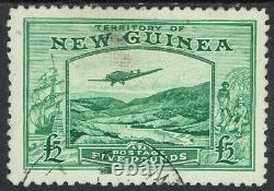 New Guinea 1935 Bulolo Airmail £5 Used