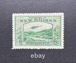 New Guinea 1935 SG 205 £5 Emerald Green MNH CAT £750