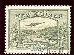 New Guinea 1939 Goldfields £1 olive-green very fine used. SG 225. Sc C59