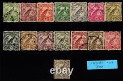 New Guinea Birds Used Set No Dates CV£350/AUD$700