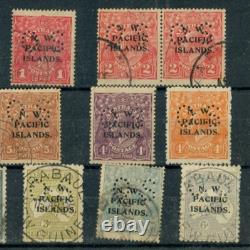 New Guinea NWPI KGV and Kangaroo OS selection mint and used CV £1700 ++