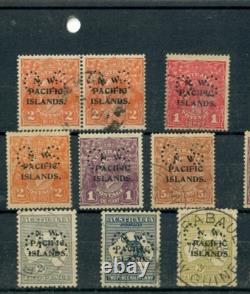 New Guinea NWPI KGV and Kangaroo OS selection mint and used CV £1700 ++