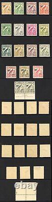 New Guinea SG190/203 Set m/m (Pound U/M Pair) Cat 365 pounds