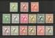 New Guinea Sg 177-89 1932 Bird Of Paradise Set M/m