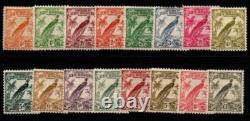 New Guinea Sg177/89 1932-4 Redrawn Definitive Set Mtd Mint