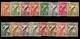 New Guinea Sg177/89 1932-4 Redrawn Definitive Set Mtd Mint