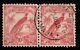 New Guinea Sg188 1932 10/= Pink Fine Used Pair