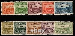 New Guinea Sg212/21 1939 Definitive Set To 1/= Mtd Mint