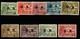New Guinea Sgo22/30 1925-31 Official Set Fine Used