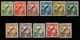 New Guinea Sgo31/41 1931 Official Set Mtd Mint