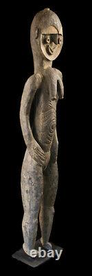 Nogwi figure, washkuk hills, nokuma, tribal art, papua new guinea