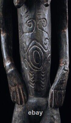 Nogwi figure, washkuk hills, nokuma, tribal art, papua new guinea, statue