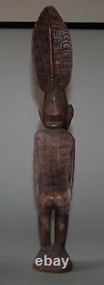 OLD LOWER SEPIK FIGURE STATUE PAPUA NEW GUINEA PNG Art