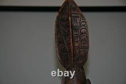 OLD LOWER SEPIK FIGURE STATUE PAPUA NEW GUINEA PNG Art