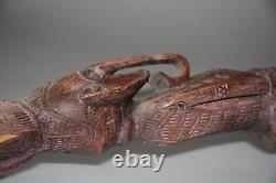 OLD LOWER SEPIK FIGURE STATUE PAPUA NEW GUINEA PNG Art