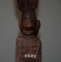 OLD LOWER SEPIK FIGURE STATUE PAPUA NEW GUINEA PNG Art