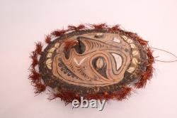 OLD Oceanic Tribal Carved Mask Papau New Guinea Sepik River Region 20th Century