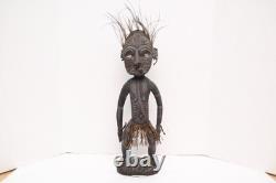 Oceanic Tribal Carved Ancestor Figure Statue Papua New Guinea Sepik River Wood