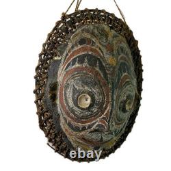 Oceanic Tribal Carved Wood Mask Papau New Guinea Sepik River Region 20th Century